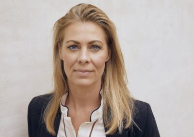 Moderator Louise Reumert