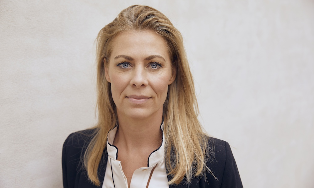 Moderator Louise Reumert