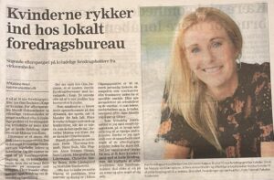 Flere kvinder på foredragsscenen