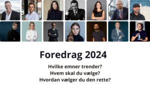 Hvilke emner trender inden for foredrag i 2024?